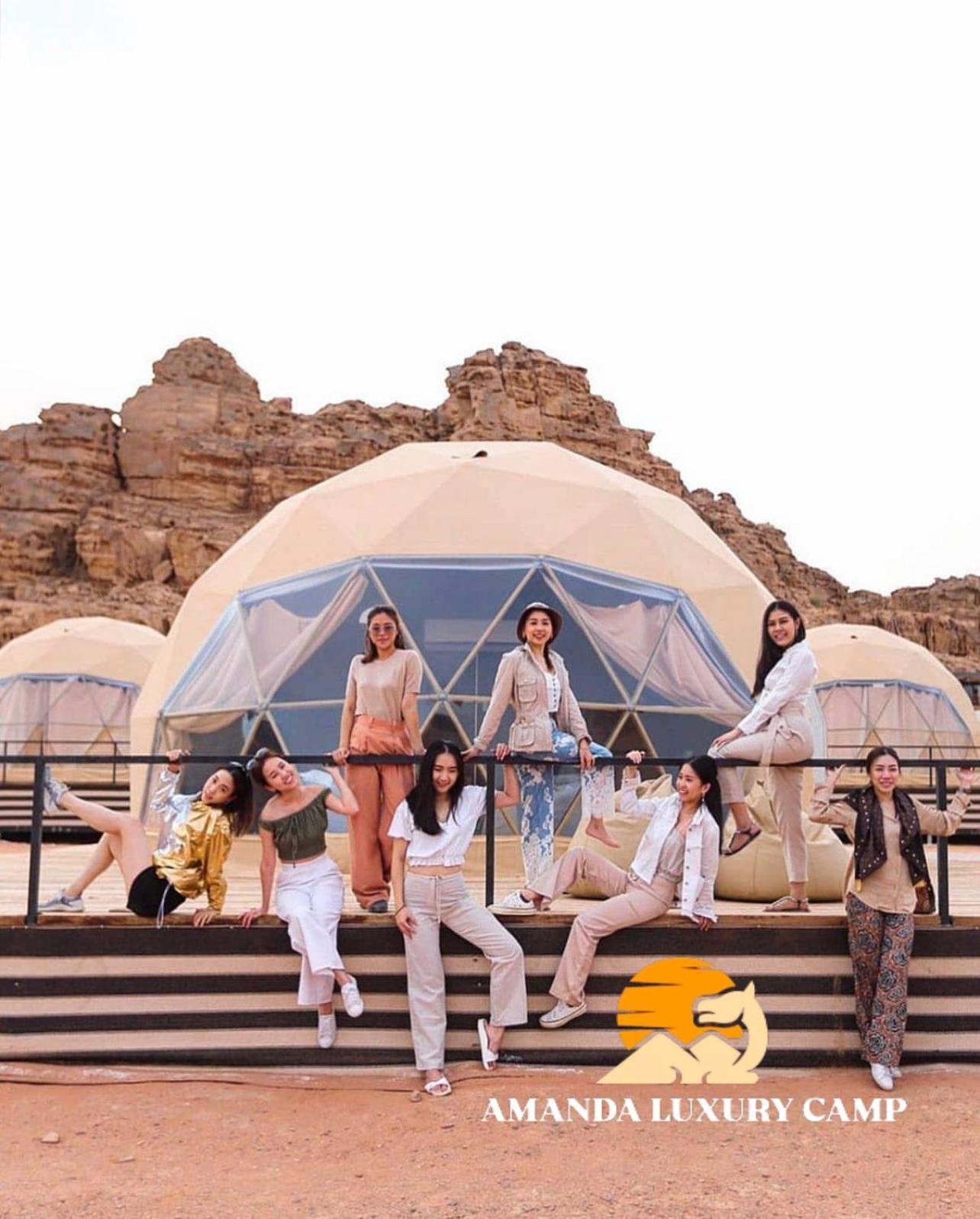 Hotel Amanda Luxury Camp Wadi Rum Zewnętrze zdjęcie